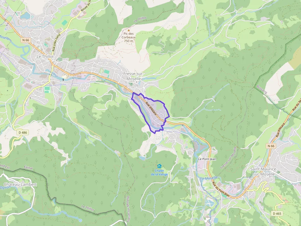 Appartement 56 m² deux pieces à vendre à Fresse-sur-Moselle