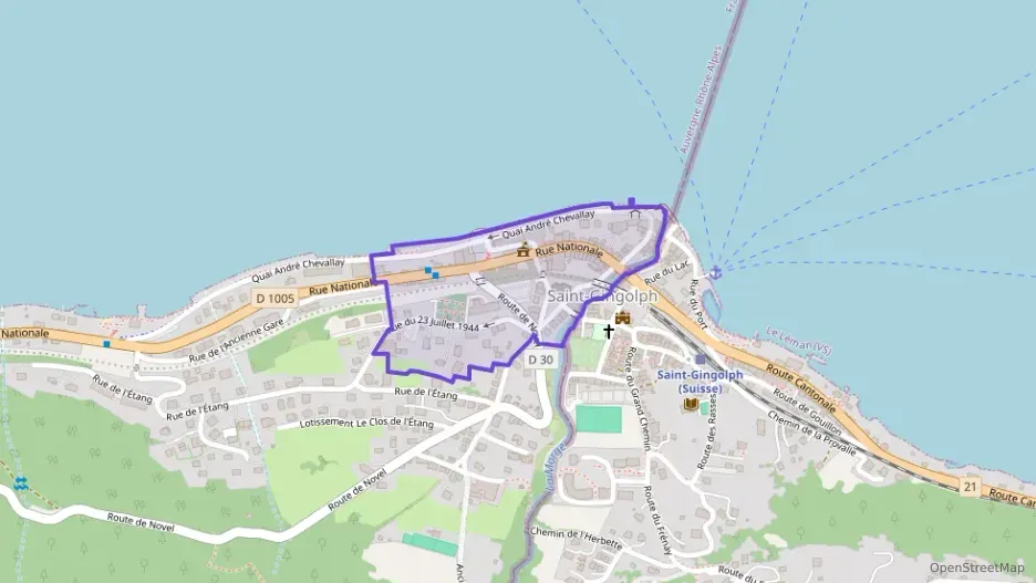 Appartement 29 m² une piece à vendre à Saint-Gingolph Appartement 29 m² une piece à vendre à Saint-Gingolph