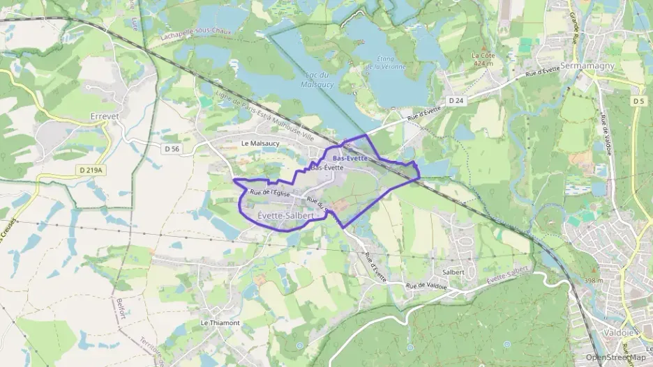 Appartement 85 m² quatre pièces à vendre à Évette-Salbert Appartement 85 m² quatre pièces à vendre à Évette-Salbert