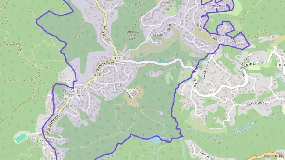 Appartement 48 m² deux pieces à vendre à Les Adrets-de-l`Estérel
