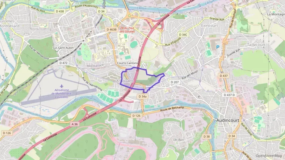 Appartement 58 m² trois pièces à vendre à Arbouans