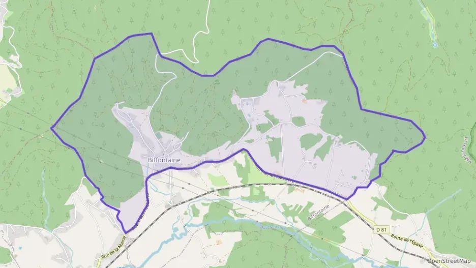 Appartement 100 m² cinq pièces à vendre à Biffontaine Appartement 100 m² cinq pièces à vendre à Biffontaine