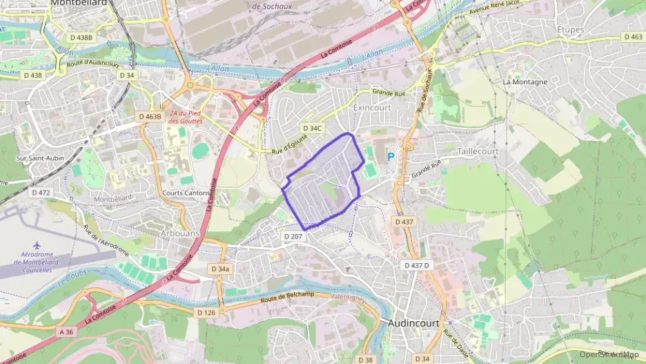 Appartement 61 m² trois pièces à vendre à Exincourt Appartement 61 m² trois pièces à vendre à Exincourt