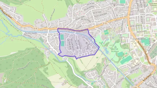 Appartement 43 m² deux pieces à vendre à Essert