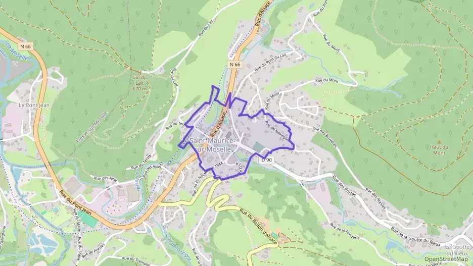 Appartement 55 m² deux pieces à vendre à Saint-Maurice-sur-Moselle