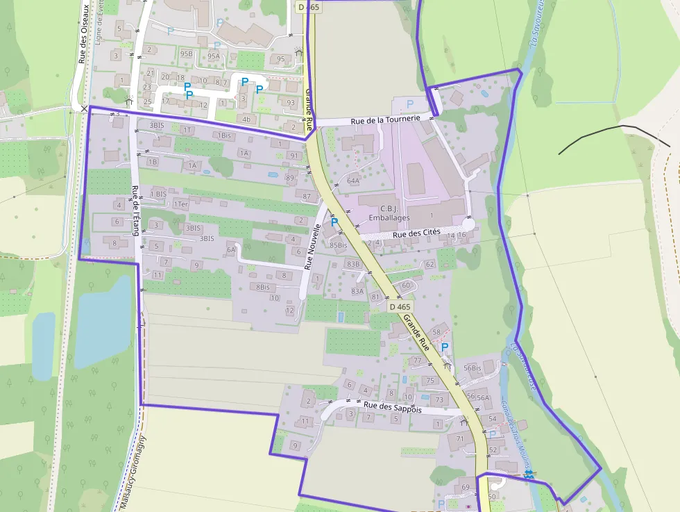 Appartement 90 m² quatre pièces à vendre à Chaux