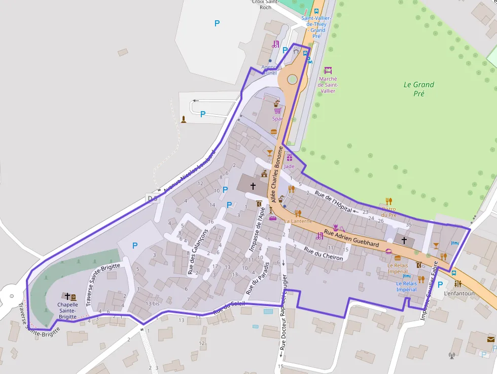 Appartement 42 m² deux pieces à vendre à Saint-Vallier-de-Thiey