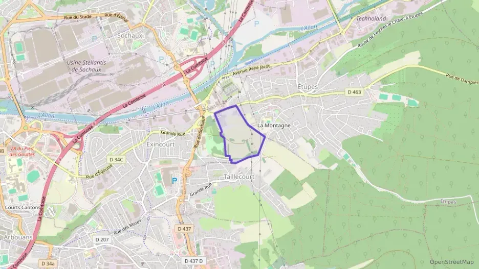 Appartement 73 m² trois pièces à vendre à Exincourt Appartement 73 m² trois pièces à vendre à Exincourt