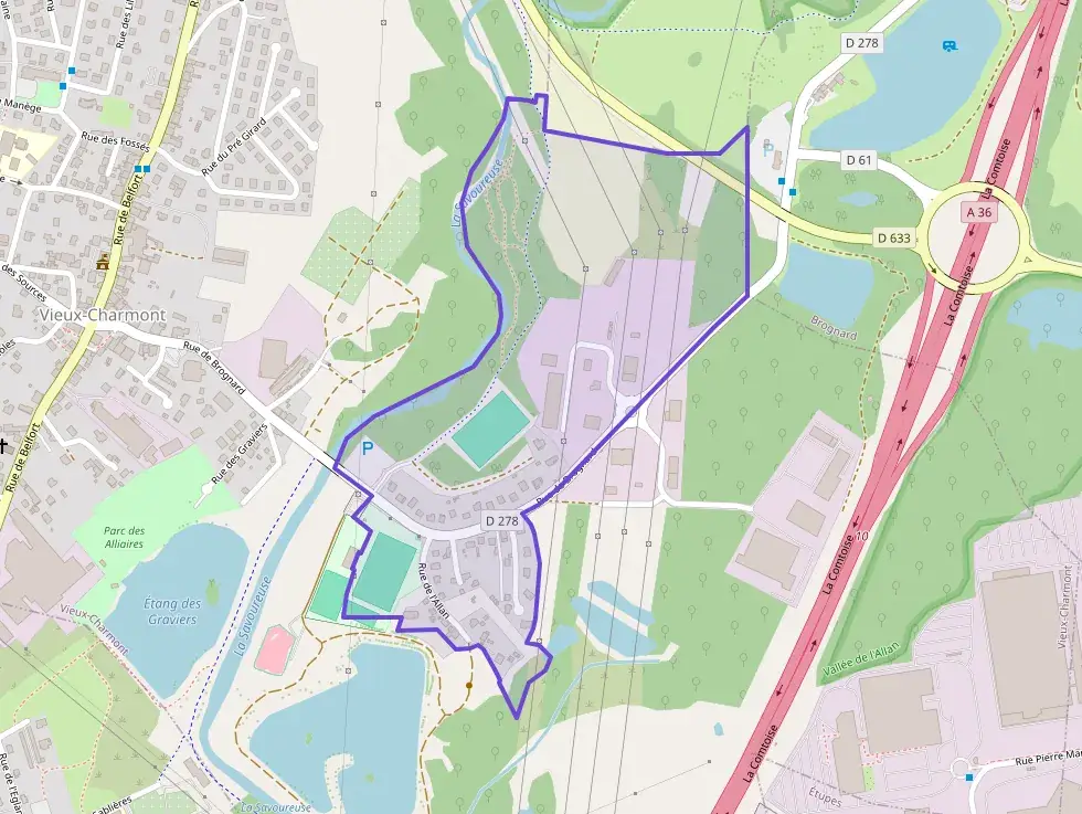 Appartement 40 m² une piece à vendre à Vieux-Charmont