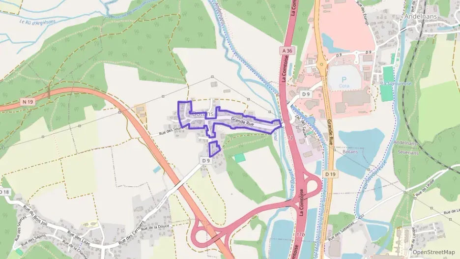 Appartement 100 m² quatre pièces à vendre à Botans Appartement 100 m² quatre pièces à vendre à Botans