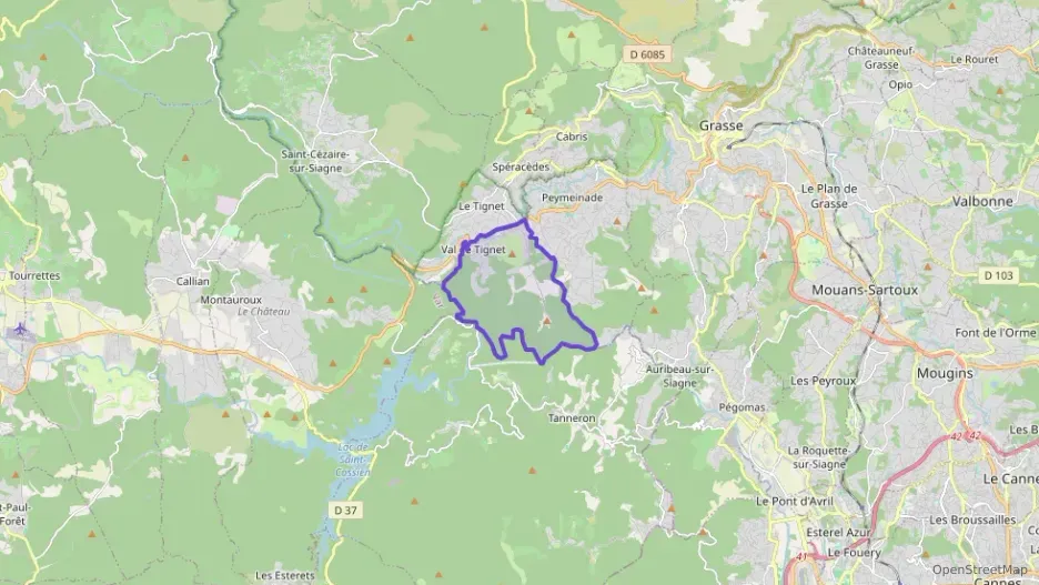 Appartement 72 m² trois pièces à vendre à Le Tignet