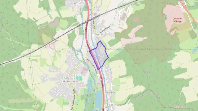 Appartement 88 m² quatre pièces à vendre à Trévenans