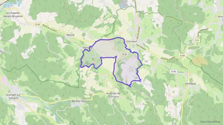 Appartement 85 m² quatre pièces à vendre à Corcieux