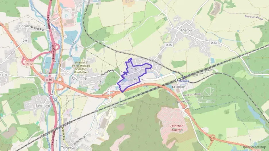 Appartement 77 m² quatre pièces à vendre à Meroux-Moval Appartement 77 m² quatre pièces à vendre à Meroux-Moval