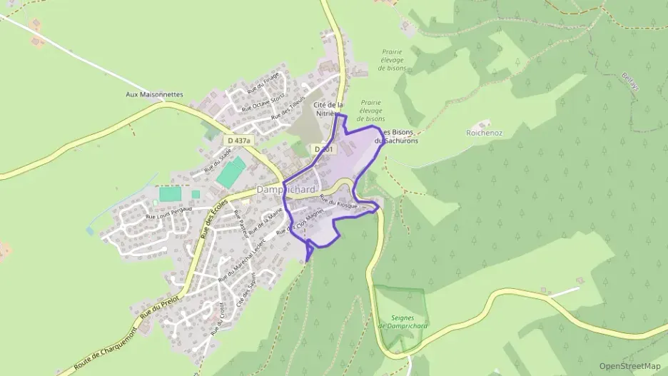 Appartement 88 m² quatre pièces à vendre à Damprichard