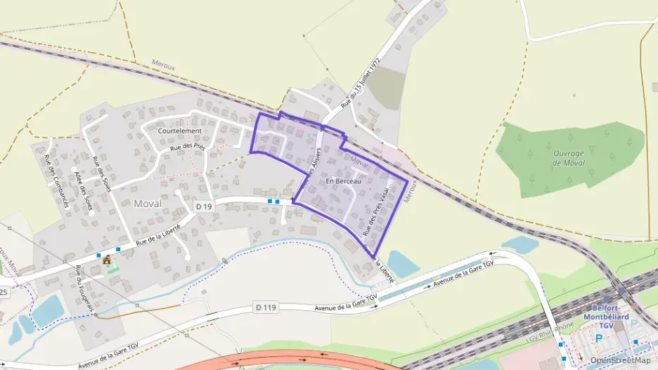 Appartement 88 m² quatre pièces à vendre à Meroux-Moval