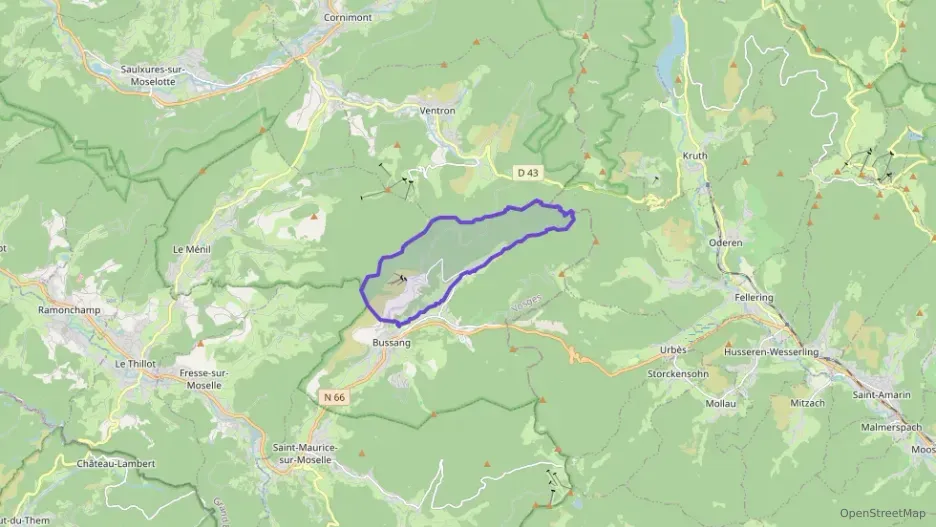 Appartement 120 m² cinq pièces à vendre à Bussang Appartement 120 m² cinq pièces à vendre à Bussang