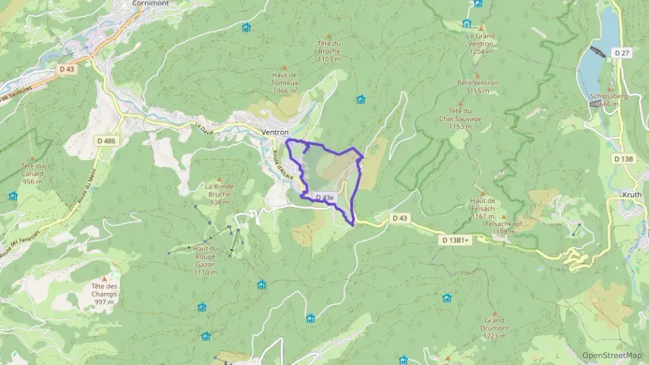 Appartement 102 m² quatre pièces à vendre à Ventron Appartement 102 m² quatre pièces à vendre à Ventron