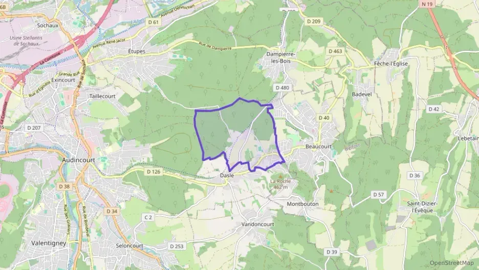 Appartement 60 m² trois pièces à vendre à Dasle Appartement 60 m² trois pièces à vendre à Dasle