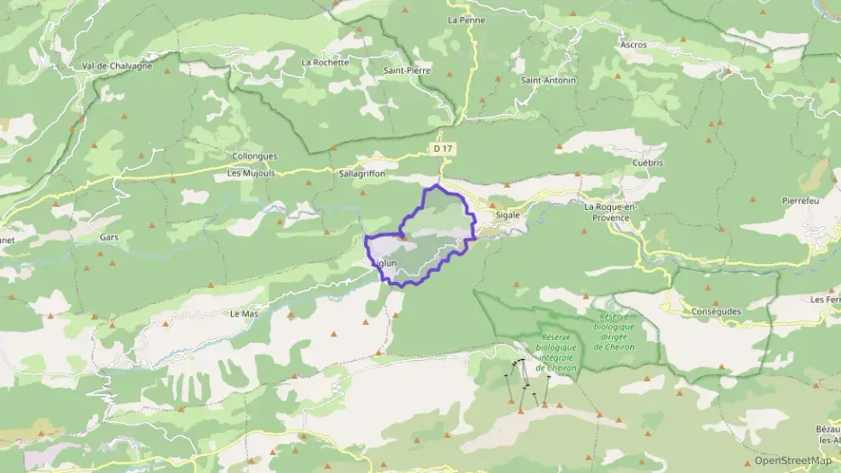 Appartement 58 m² trois pièces à vendre à Aiglun