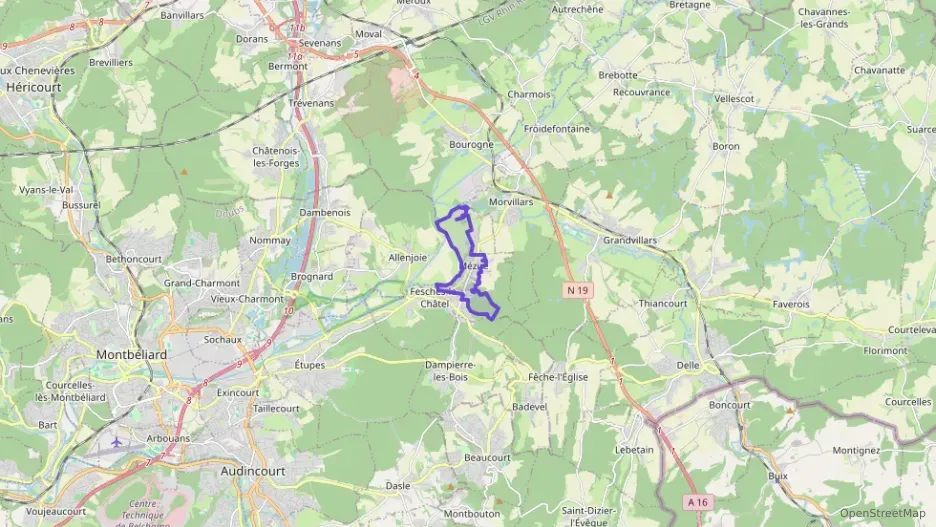 Appartement 71 m² quatre pièces à vendre à Méziré