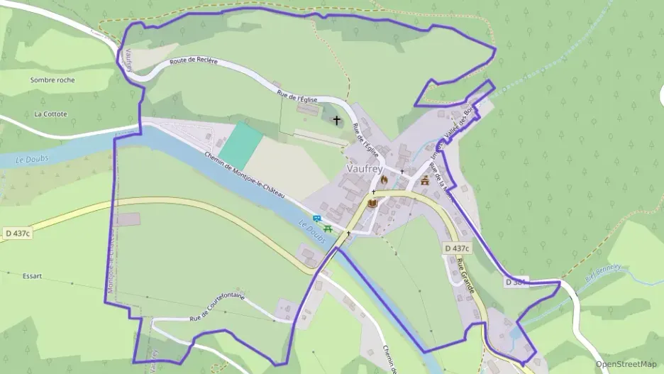 Appartement 50 m² deux pieces à vendre à Vaufrey