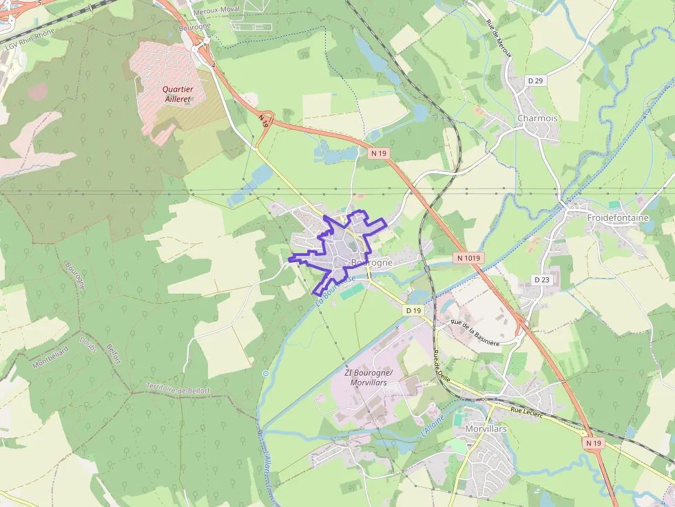 Appartement 78 m² quatre pièces à vendre à Bourogne