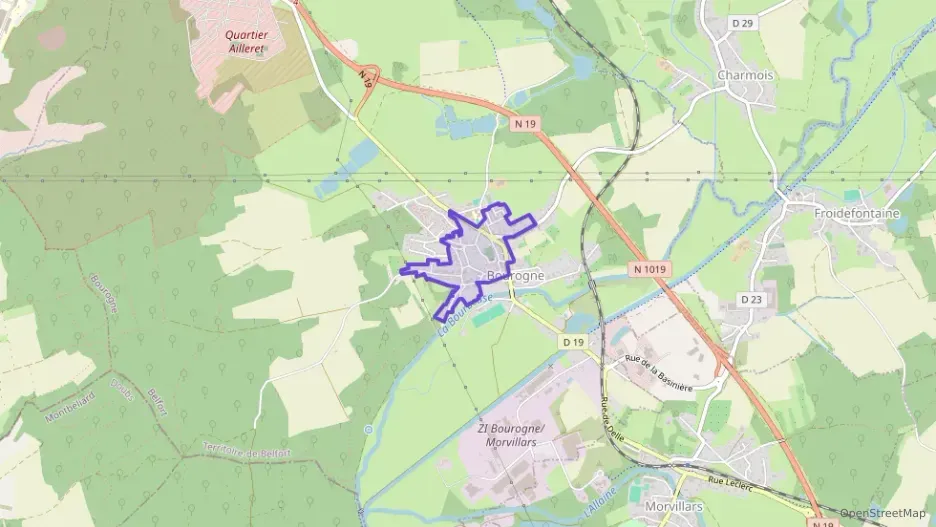 Appartement 78 m² quatre pièces à vendre à Bourogne Appartement 78 m² quatre pièces à vendre à Bourogne