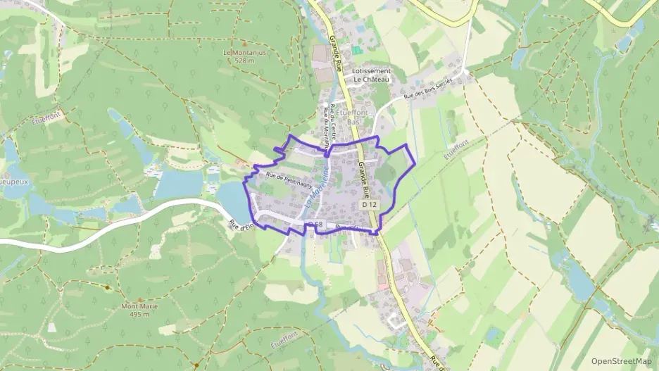 Appartement 89 m² quatre pièces à vendre à Étueffont