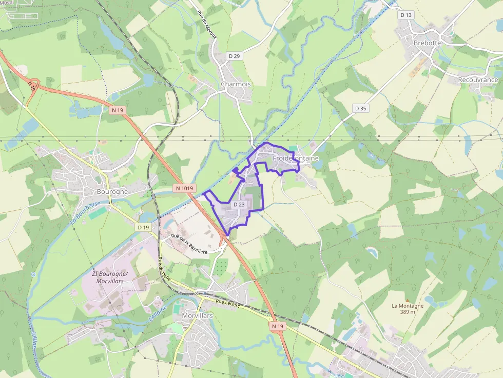 Appartement 94 m² quatre pièces à vendre à Froidefontaine