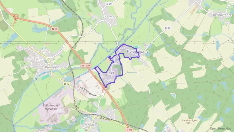 Appartement 94 m² quatre pièces à vendre à Froidefontaine Appartement 94 m² quatre pièces à vendre à Froidefontaine