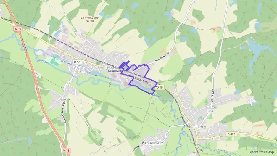 Appartement 63 m² trois pièces à vendre à Grandvillars