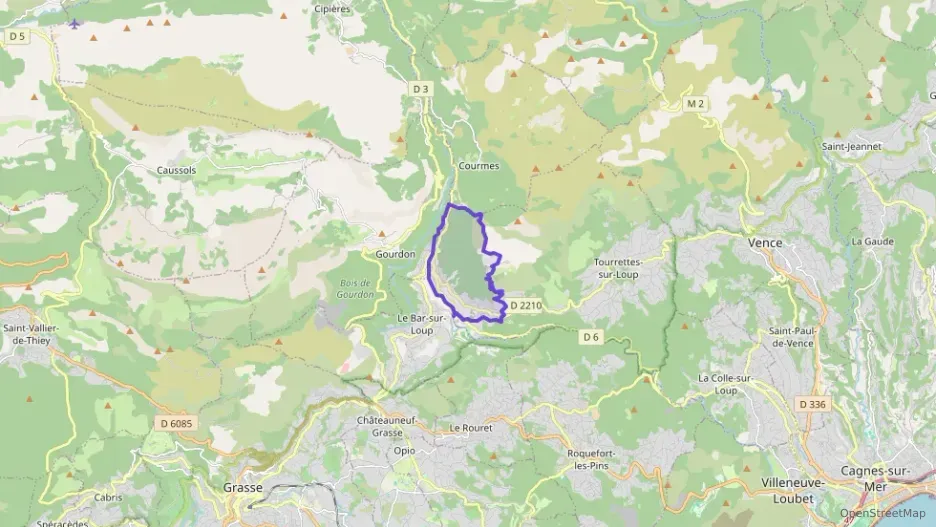 Appartement 55 m² trois pièces à vendre à Tourrettes-sur-Loup