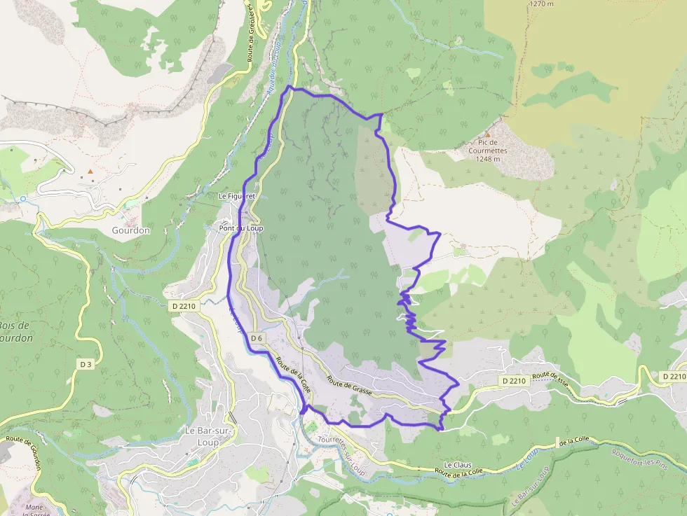 Appartement 55 m² trois pièces à vendre à Tourrettes-sur-Loup