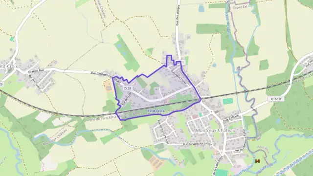 Appartement 60 m² trois pièces à vendre à Montreux-Château