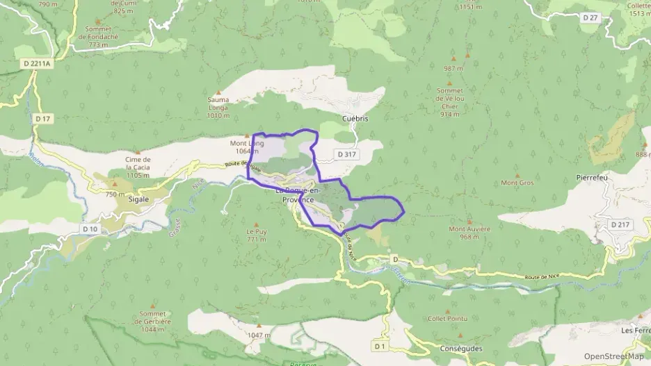 Appartement 55 m² trois pièces à vendre à Roquestéron