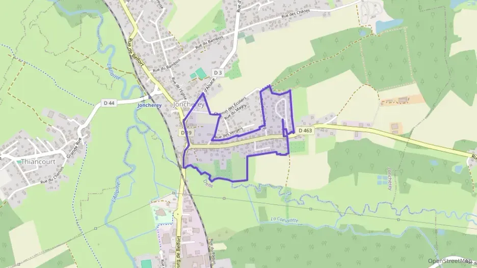 Appartement 83 m² cinq pièces à vendre à Joncherey