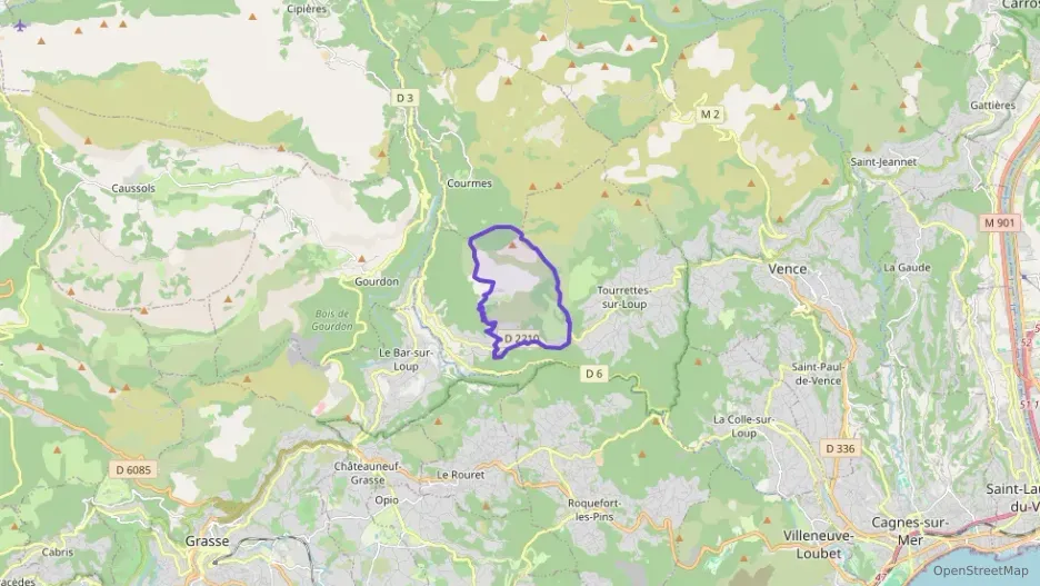 Appartement 70 m² trois pièces à vendre à Tourrettes-sur-Loup