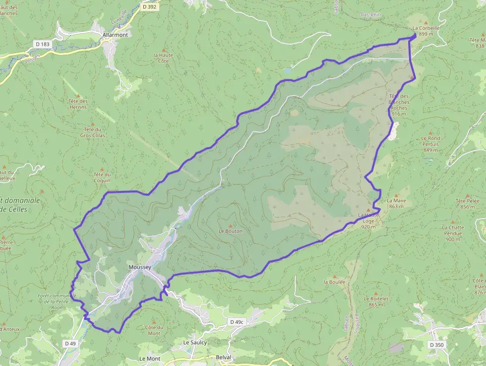 Appartement 61 m² trois pièces à vendre à Moussey