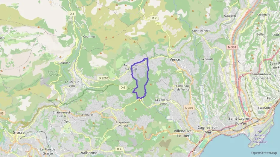 Appartement 108 m² quatre pièces à vendre à Tourrettes-sur-Loup