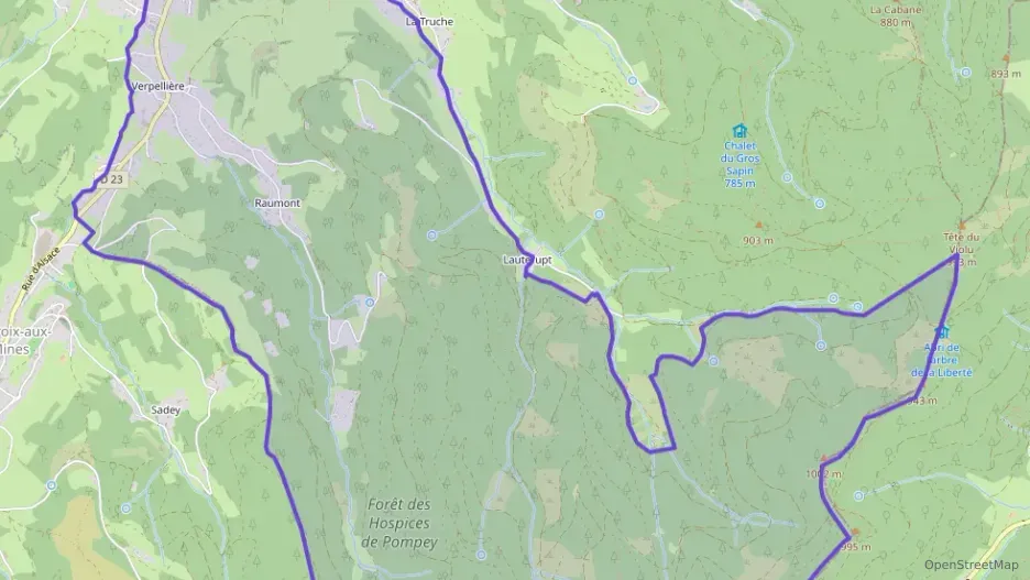 Appartement 65 m² trois pièces à vendre à Ban-de-Laveline
