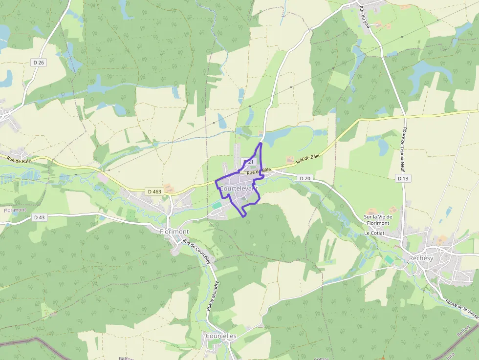 Appartement 109 m² quatre pièces à vendre à Courtelevant