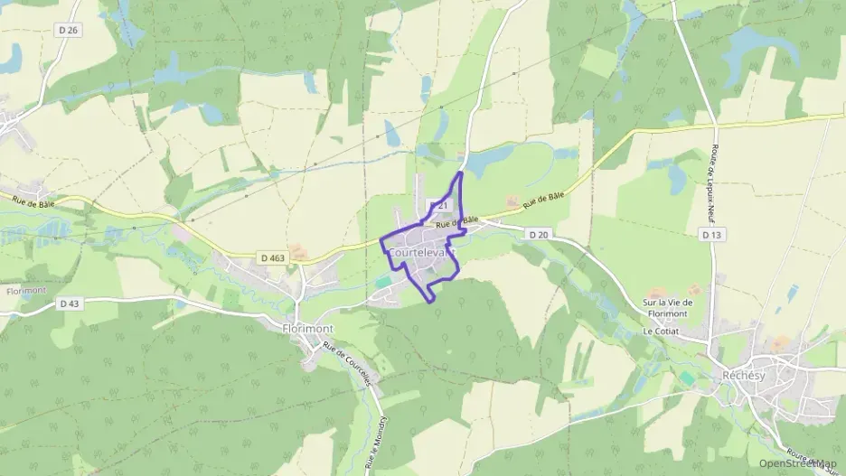 Appartement 109 m² quatre pièces à vendre à Courtelevant Appartement 109 m² quatre pièces à vendre à Courtelevant