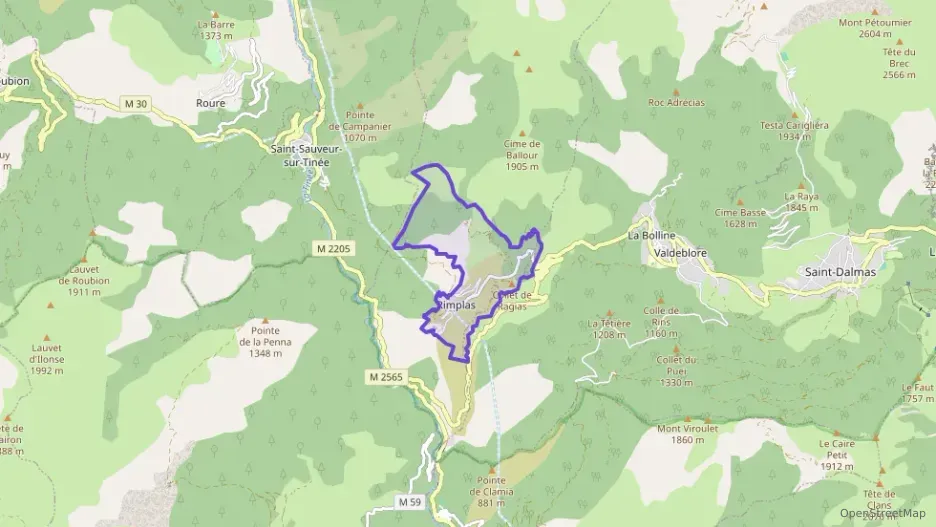 Appartement 29 m² une piece à vendre à Rimplas