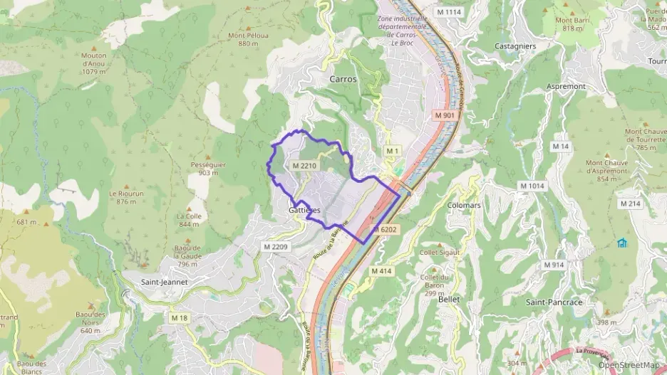 Appartement 120 m² cinq pièces à vendre à Gattières