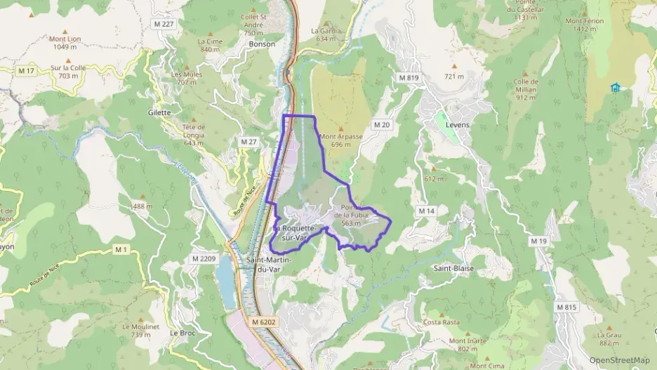 Appartement 84 m² quatre pièces à vendre à La Roquette-sur-Var