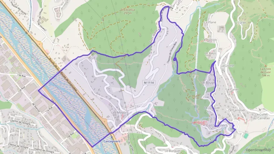 Appartement 86 m² trois pièces à vendre à Castagniers