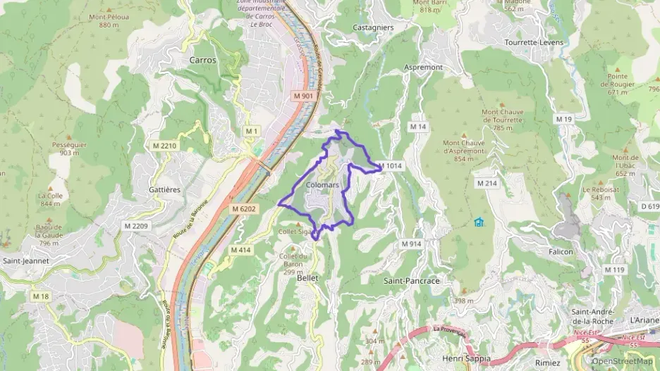 Appartement 102 m² trois pièces à vendre à Colomars