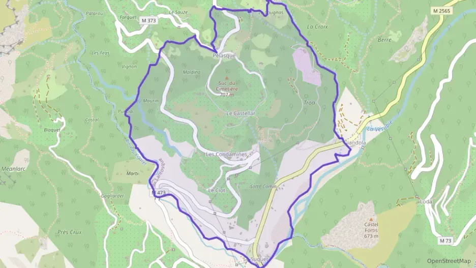 Appartement 50 m² trois pièces à vendre à Lantosque