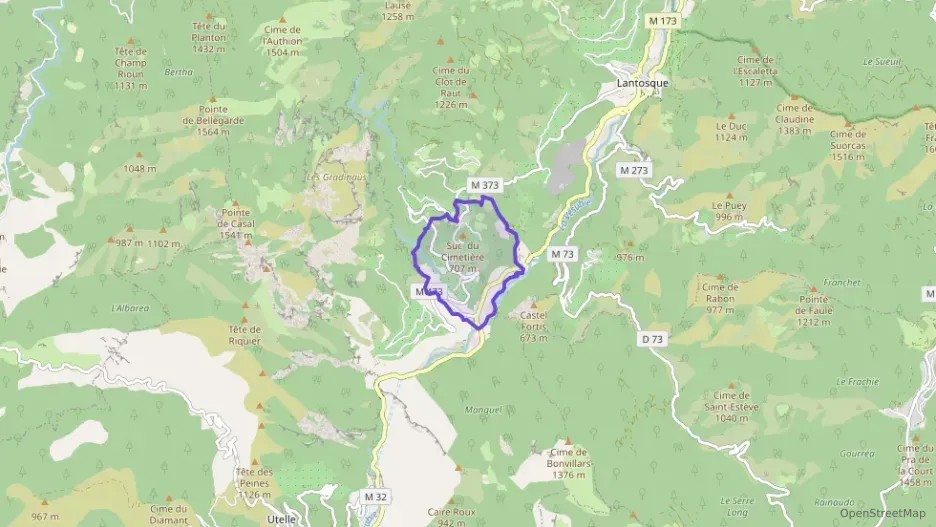 Appartement 50 m² trois pièces à vendre à Lantosque